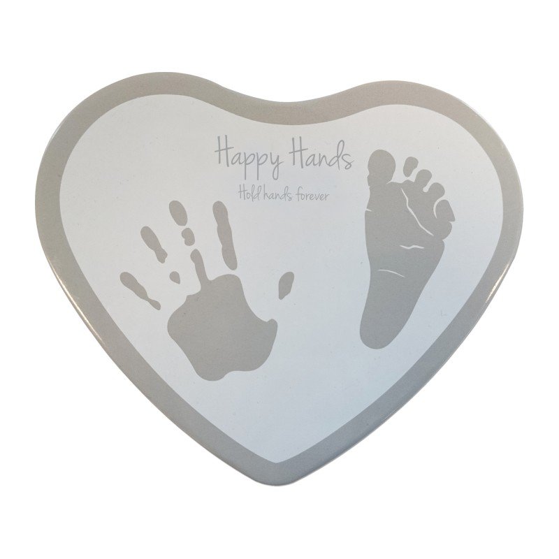 Produkt - 2D Heart Silver/White