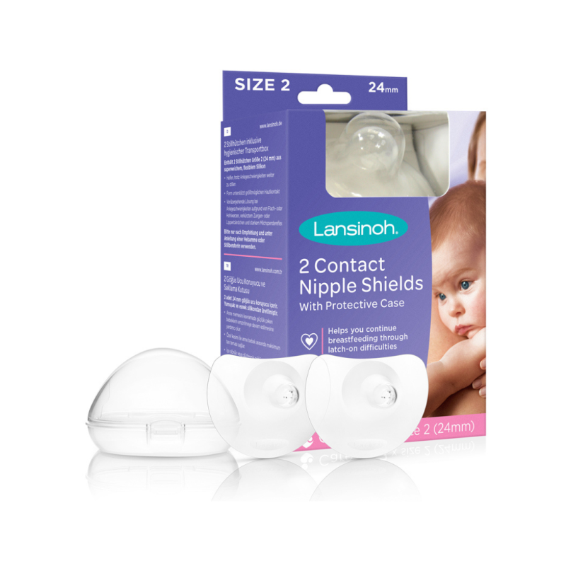Produkt - Kontaktní chránič na bradavky 24mm 2ks