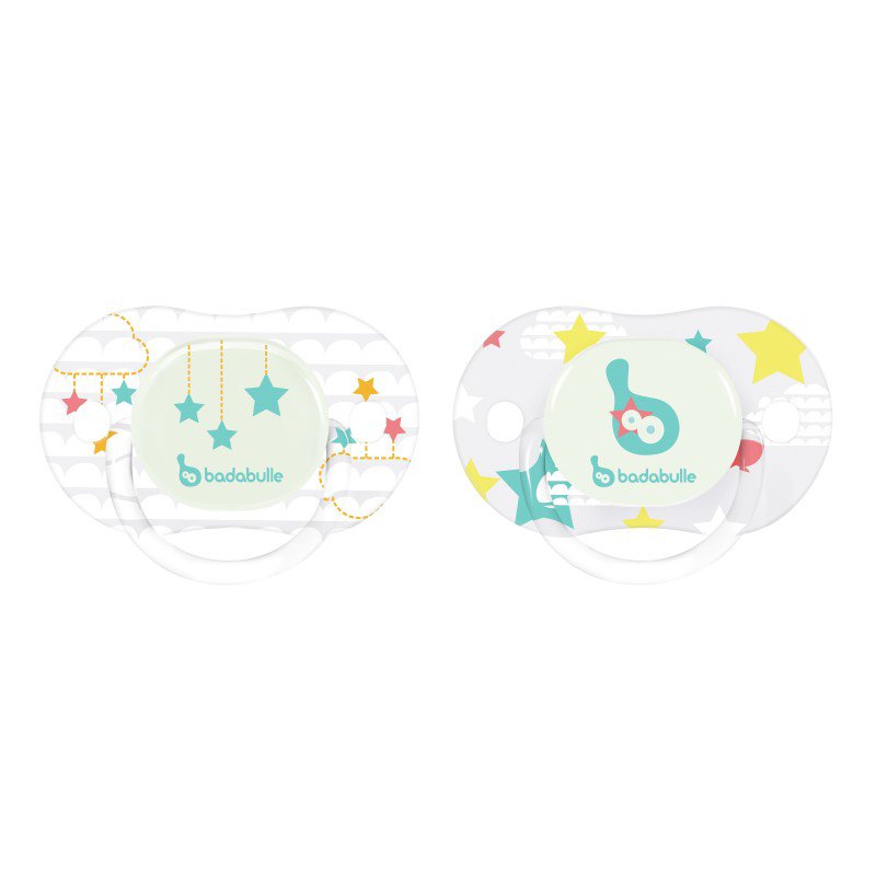 Produkt - Dudlík LUMI REVERS 6-12m 2ks Star Dream