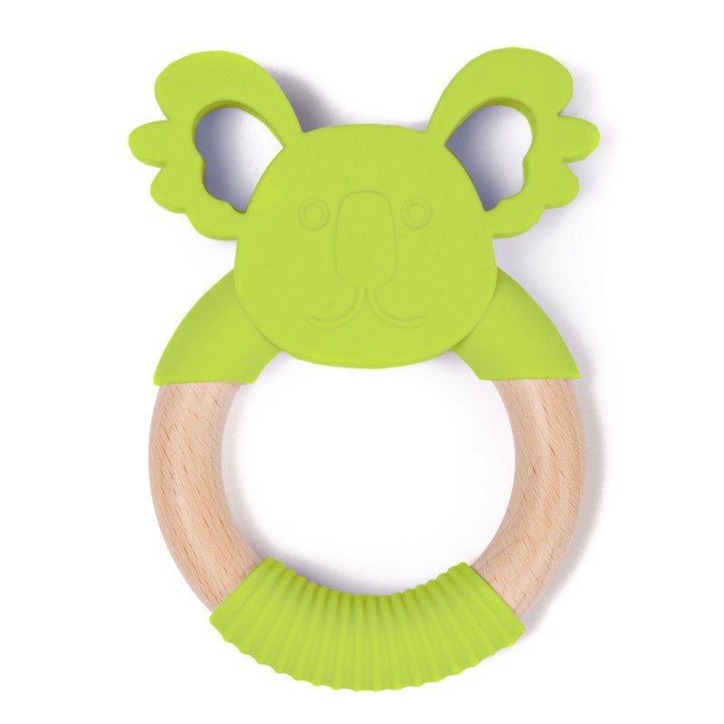Produkt - Kousátko B-TEETHER ANIMAL WOOD Green Koala