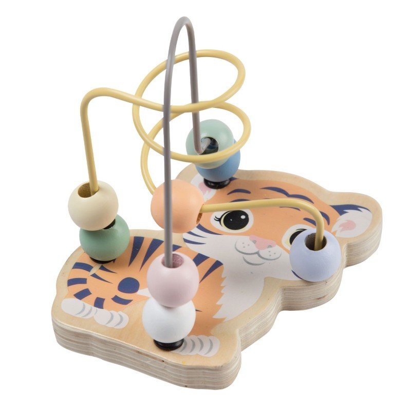 Produkt - The Wildies Family dřevěný mini labyrint Tiger 12m+