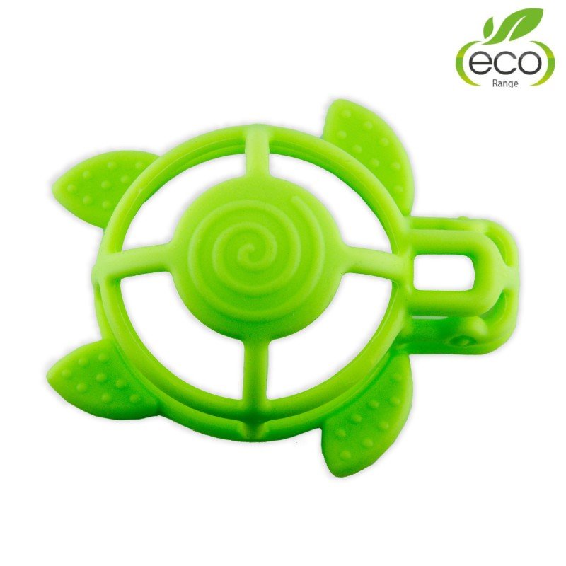 Produkt - Silikonové kousátko B-Turtle Green