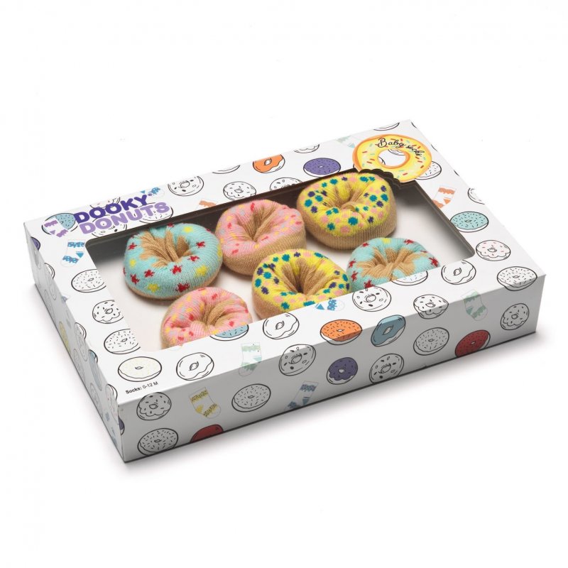 Produkt - Gift DONUTS ponožky Tutti Frutti 3 páry