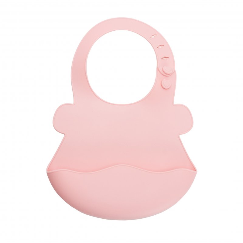 Produkt - Silikonový bryndák GIOfresh Pink