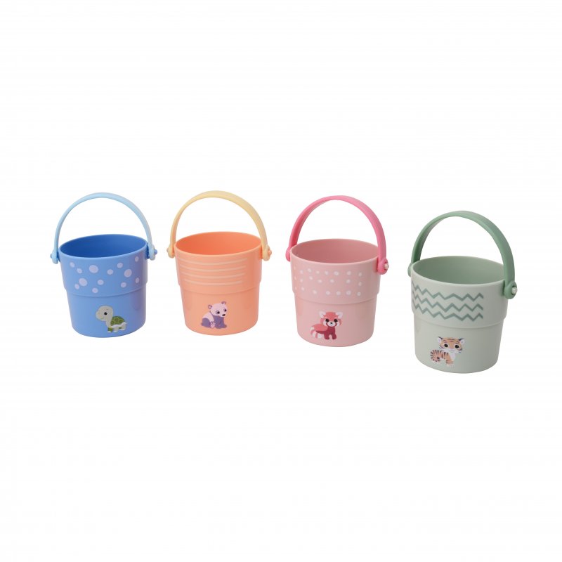Produkt - The Wildies Family plastové stohovací kalíšky 0m+