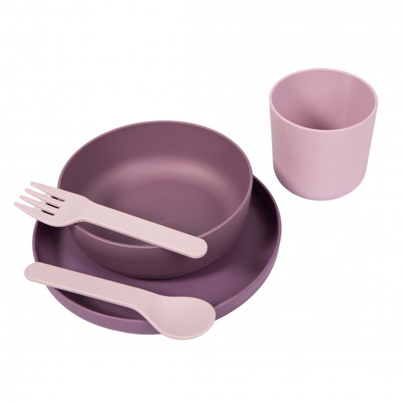 Produkt - Jídelní sada CPLA 5ks Pink