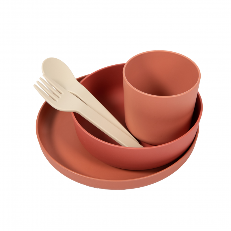 Produkt - Jídelní sada CPLA 5ks Terracotta