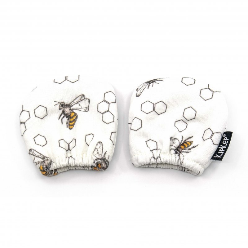 Produkt - Dětské rukavice proti poškrábání MITTENS ECO Bee Special