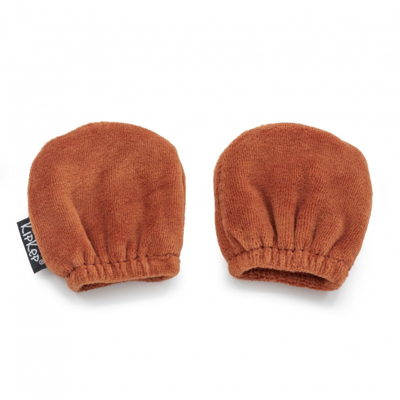 Produkt - Dětské rukavice proti poškrábání MITTENS Rusty Spice