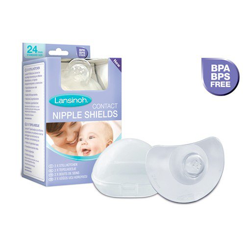 Produkt - Kontaktní chránič na bradavky 24mm 2ks (POŠKOZENÝ OBAL)