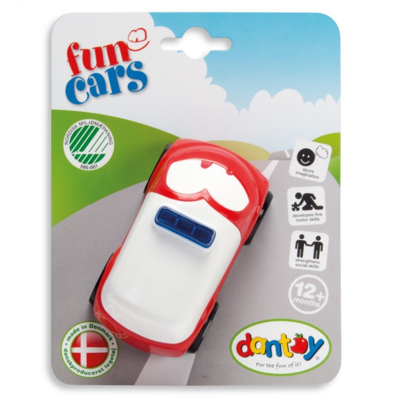Produkt - Fun Cars sanitka oranžová 1ks 12m+