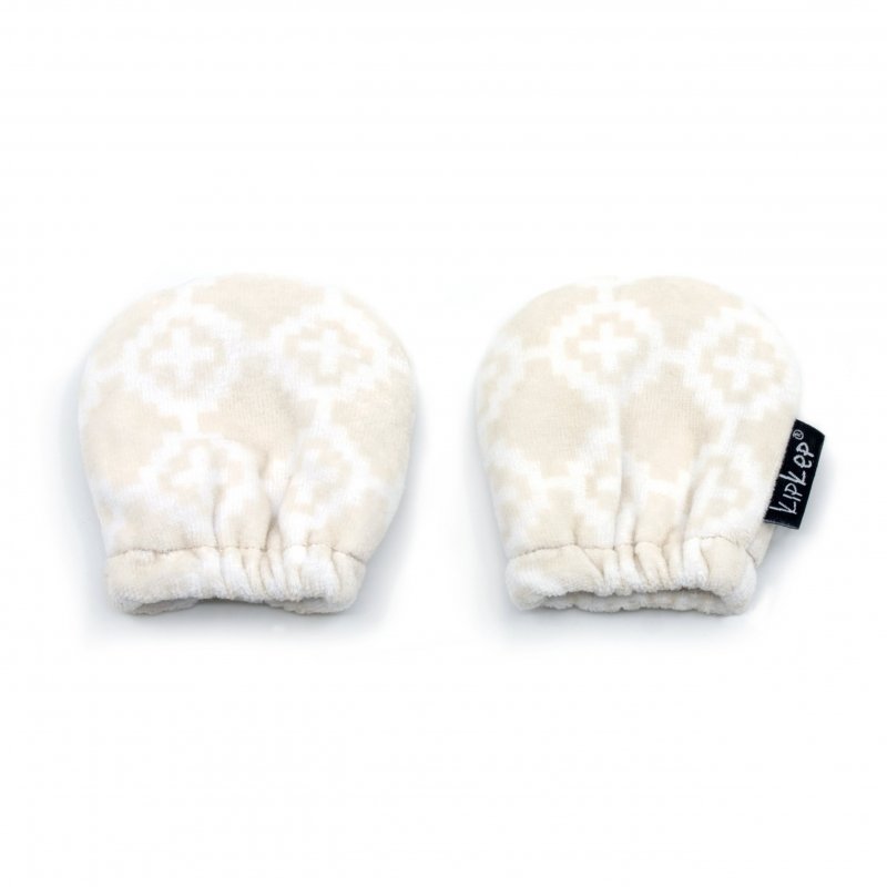 Produkt - Dětské rukavice proti poškrábání MITTENS Roccy Sahara (BEZ OBALU)