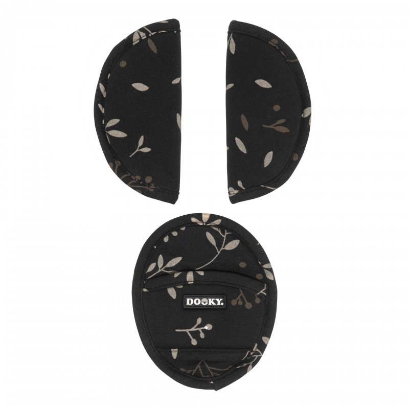 Produkt - Chránič pásu Universal Pads Romantic Leaves Black