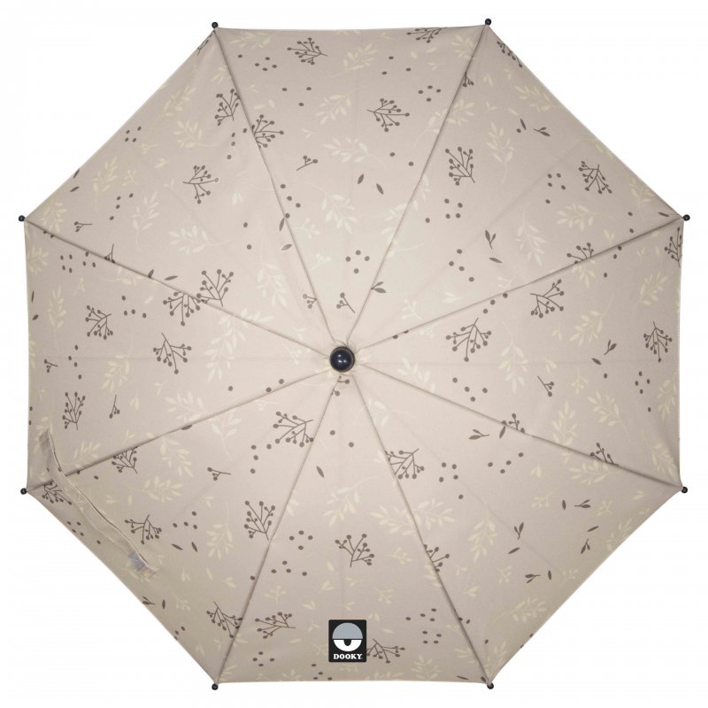 Produkt - Slunečník na kočárek Romantic Leaves Beige (ROZBALENO)