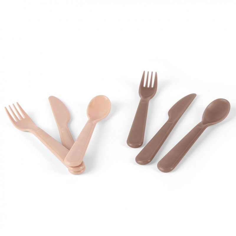 Produkt - Tiny Bio příbory Nude/Mocca 2ks 0m+