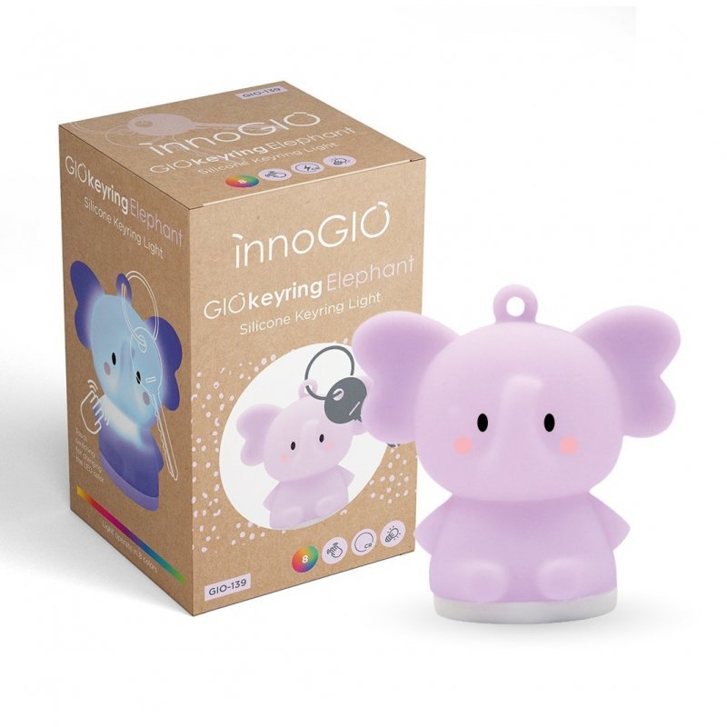 Produkt - Silikonový přívěsek GIOkeyring Elephant