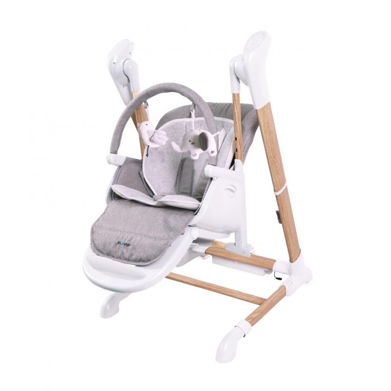 Produkt - Jídelní židlička B-SWINGING CHAIR Pure White 2v1
