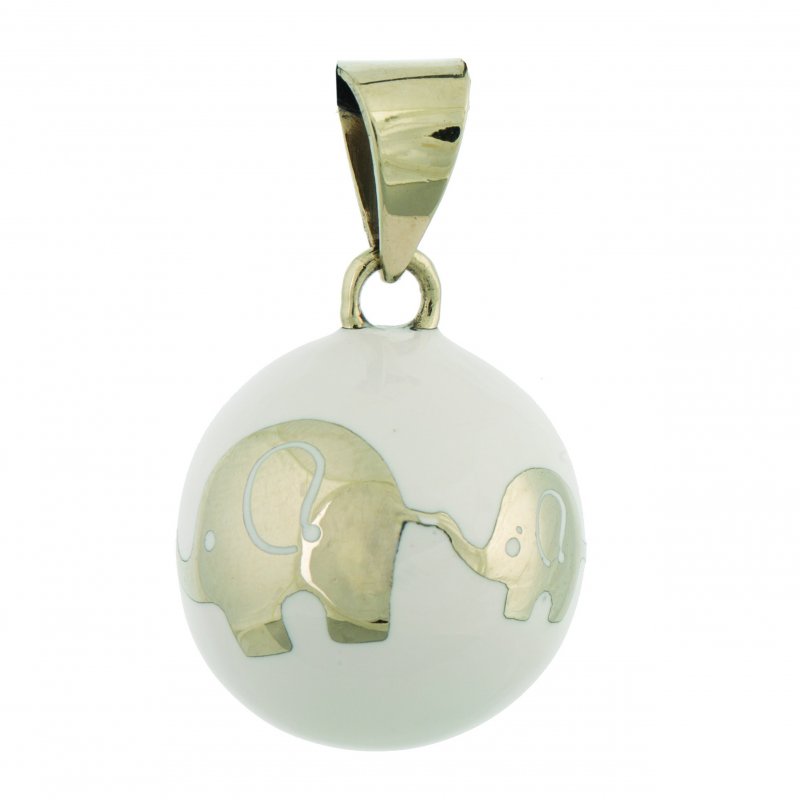 Produkt - Těhotenská rolnička ESSENTIALS White elephant