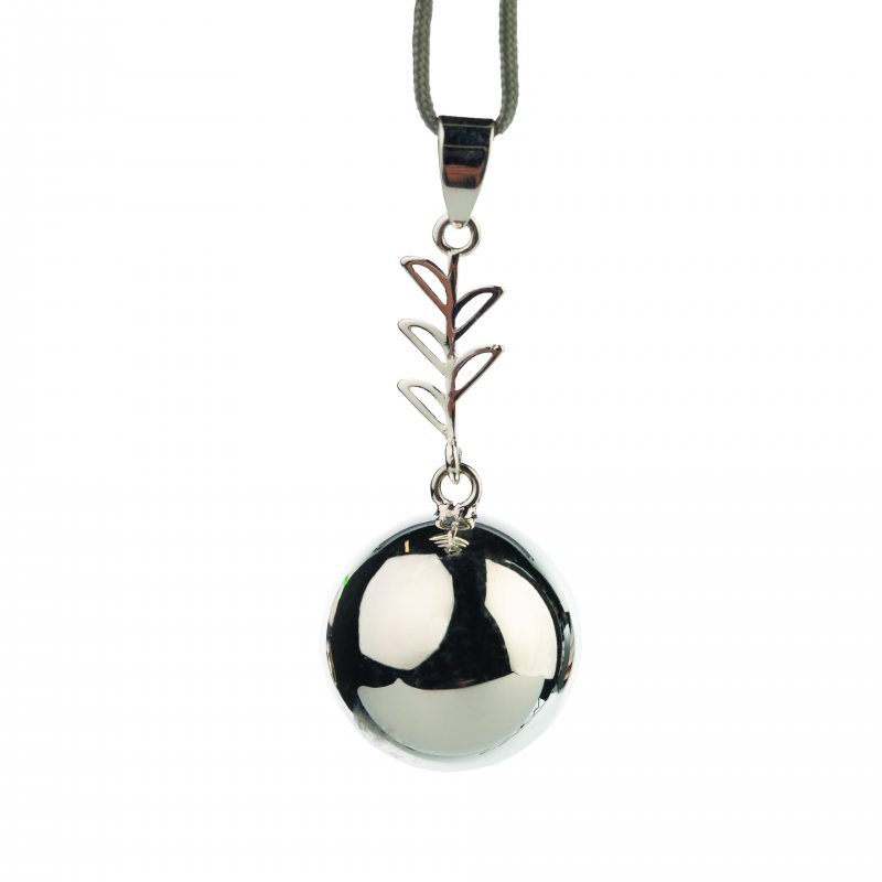 Produkt - Těhotenská rolnička FANTASY Silver leaf