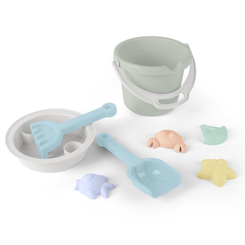 Produkt - Hračky na písek - bábovičky - 8ks Pastel Blue 24m+