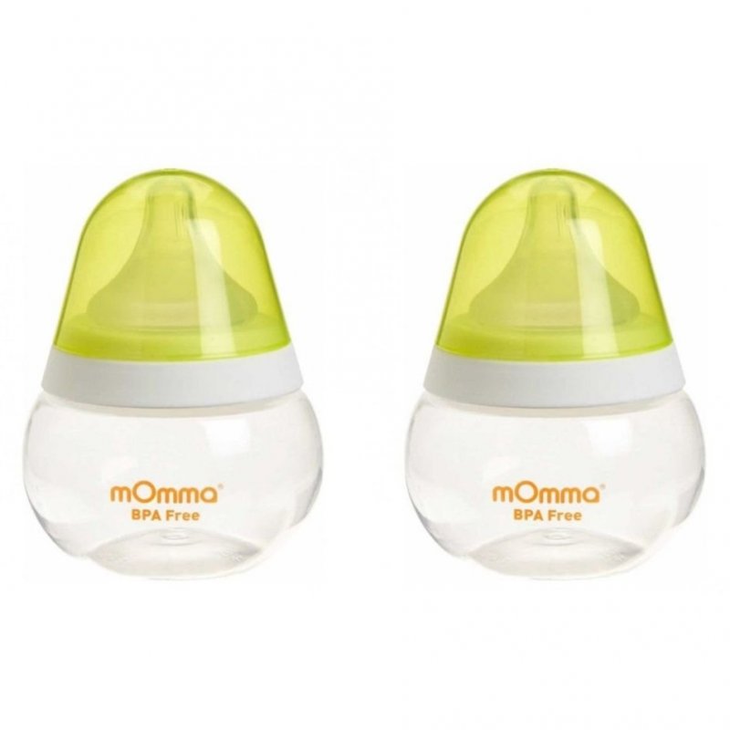 Produkt - Kojenecká láhev mOmma 250ml Yellow 2ks