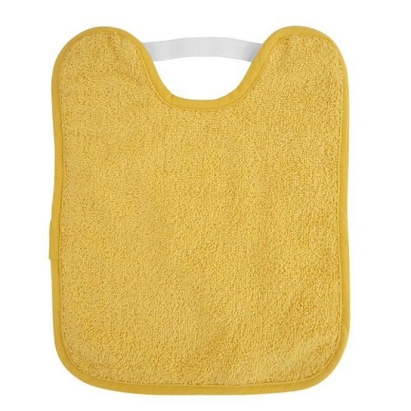 Produkt - Nepropustný froté bryndák Mustard