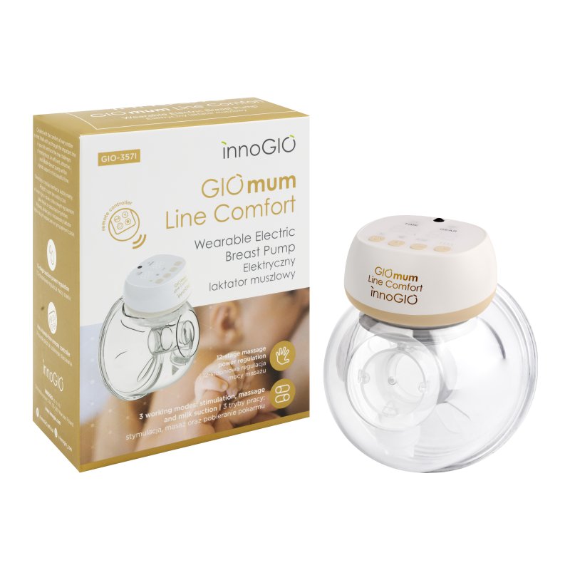 Produkt - Přenosná elektrická odsávačka mateřského mléka GIOmum Line Comfort Single