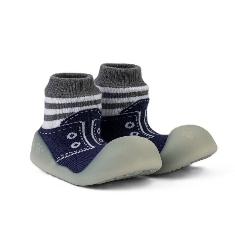 Produkt - Ponožkové botičky Chameleon Sneakers Blue vel. 125