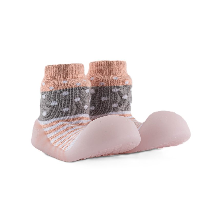 Produkt - Ponožkové botičky Chameleon Pink Polka vel. 115