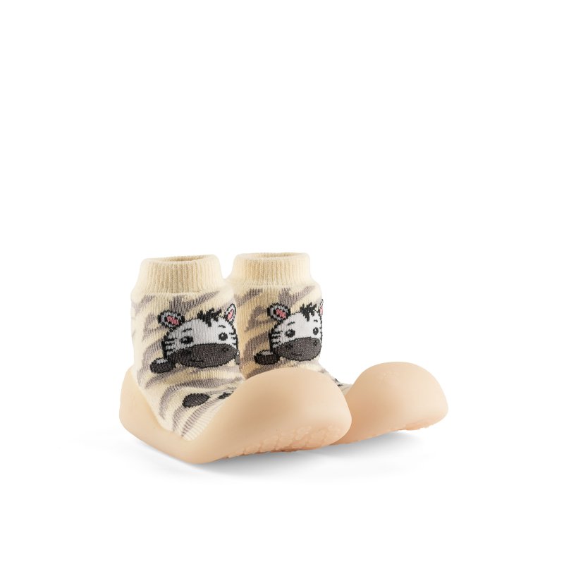 Produkt - Ponožkové botičky Chameleon Zebra vel. 115