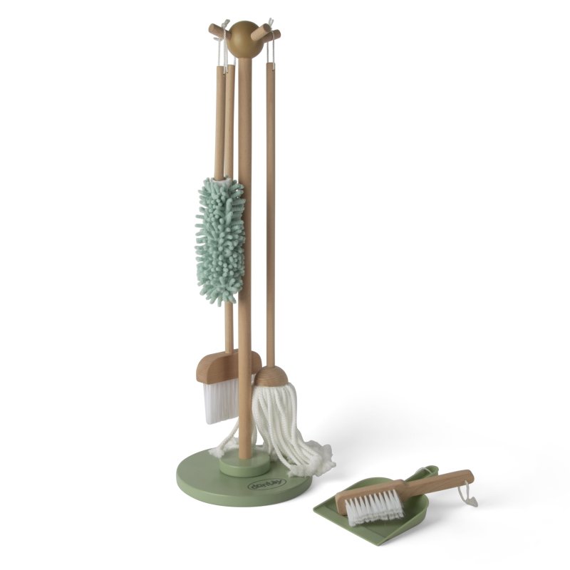 Produkt - Playful Wood dřevěná sada na úklid 6ks 36m+