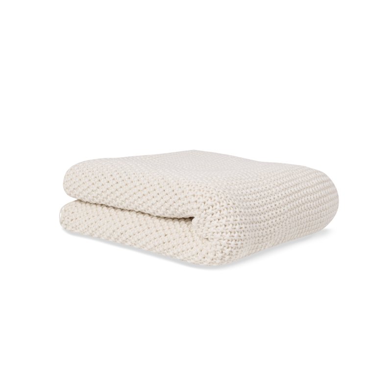 Produkt - Dětská pletená deka organická bavlna 70x90cm  Beige