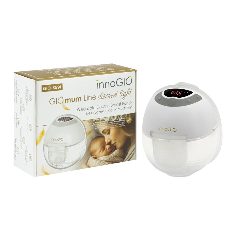 Produkt - Přenosná elektrická odsávačka mateřského mléka GIOmum Line Discreet Light Single
