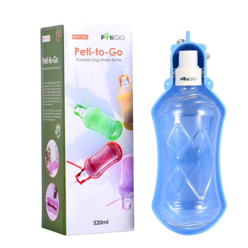 Produkt - Peti-to-Go přenosná láhev na vodu pro psy 520ml Blue