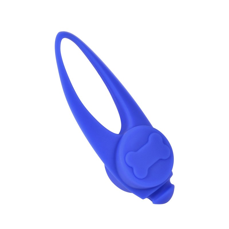 Produkt - Peti-to-Go silikonový LED přívěšek na obojek Blue