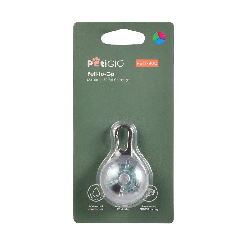 Produkt - Peti-to-Go LED přívěšek na obojek Multicolor