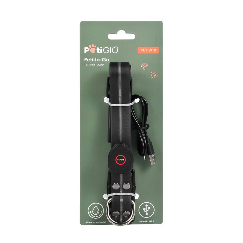 Produkt - Peti-to-Go LED obojek pro psy vel. M