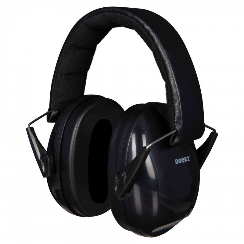 Produkt - Chrániče sluchu JUNIOR 36m+ Black (POŠKOZENÝ OBAL)