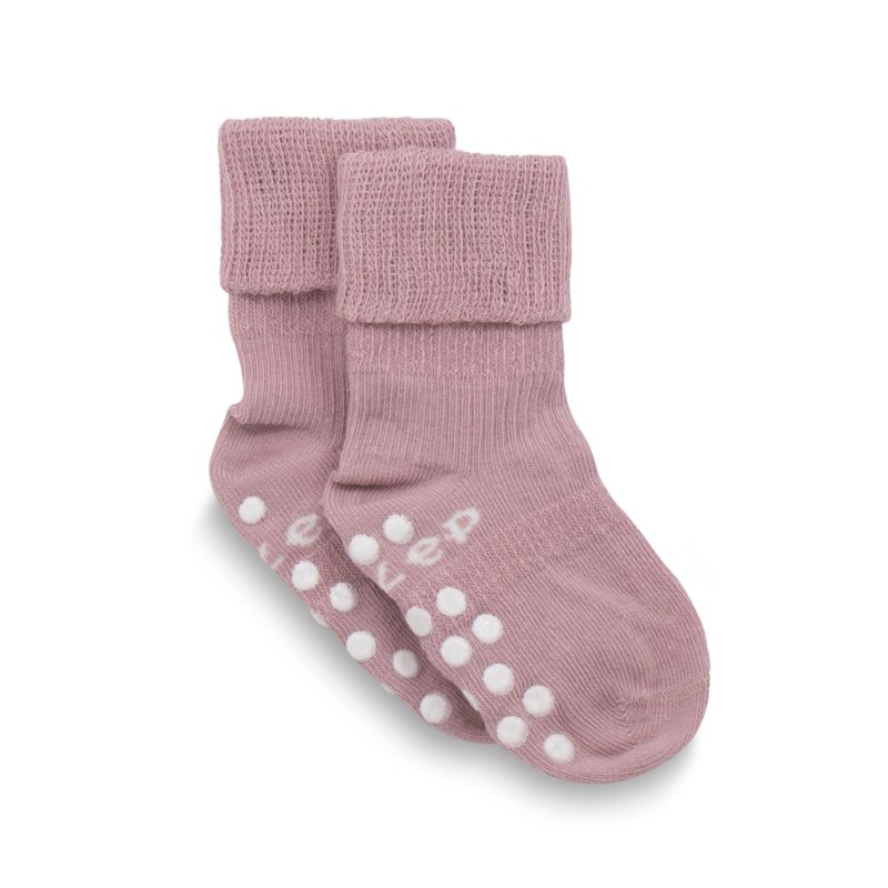 Produkt - Dětské ponožky Stay-on-Socks ANTISLIP 12-18m 1pár Mauve