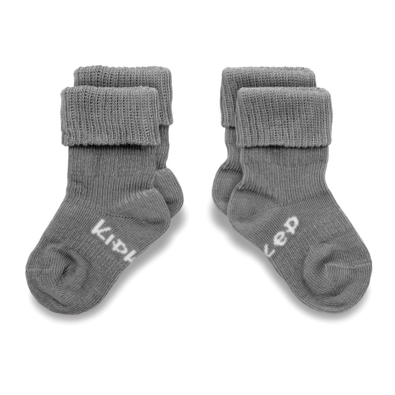 Produkt - Dětské ponožky Stay-on-Socks 6-12m 2páry Pebble Grey