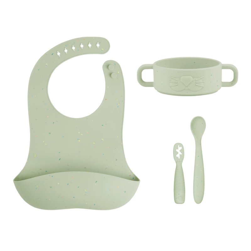 Produkt - Silikonová jídelní sada Baby First MEAL SET Mini Arty
