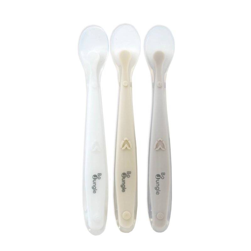 Produkt - Měkké jídelní lžičky SOFT White/Dune/Terracotta