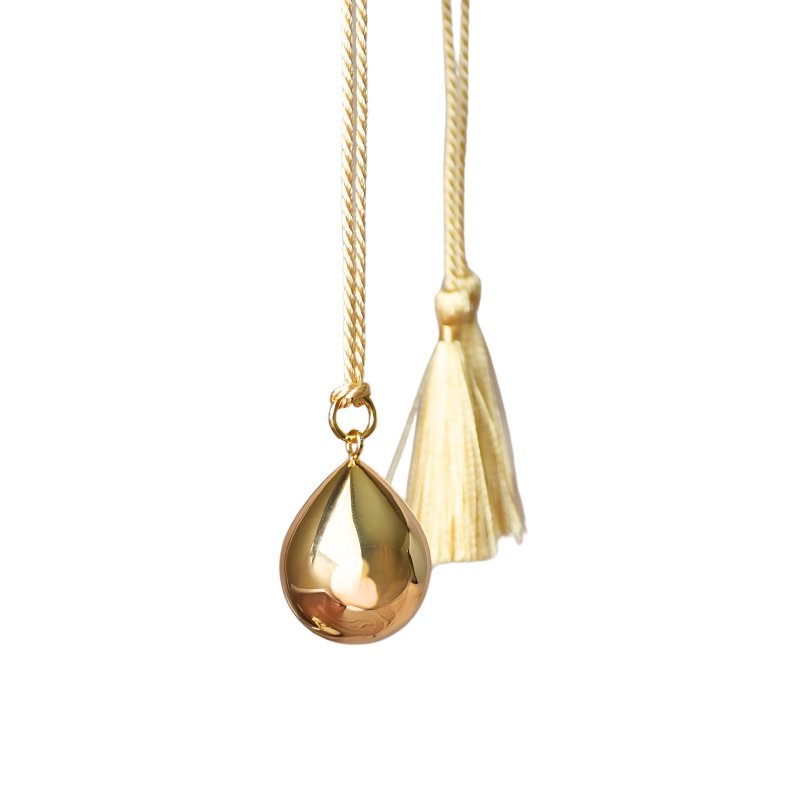 Produkt - Těhotenská rolnička SATIN DROP Gold