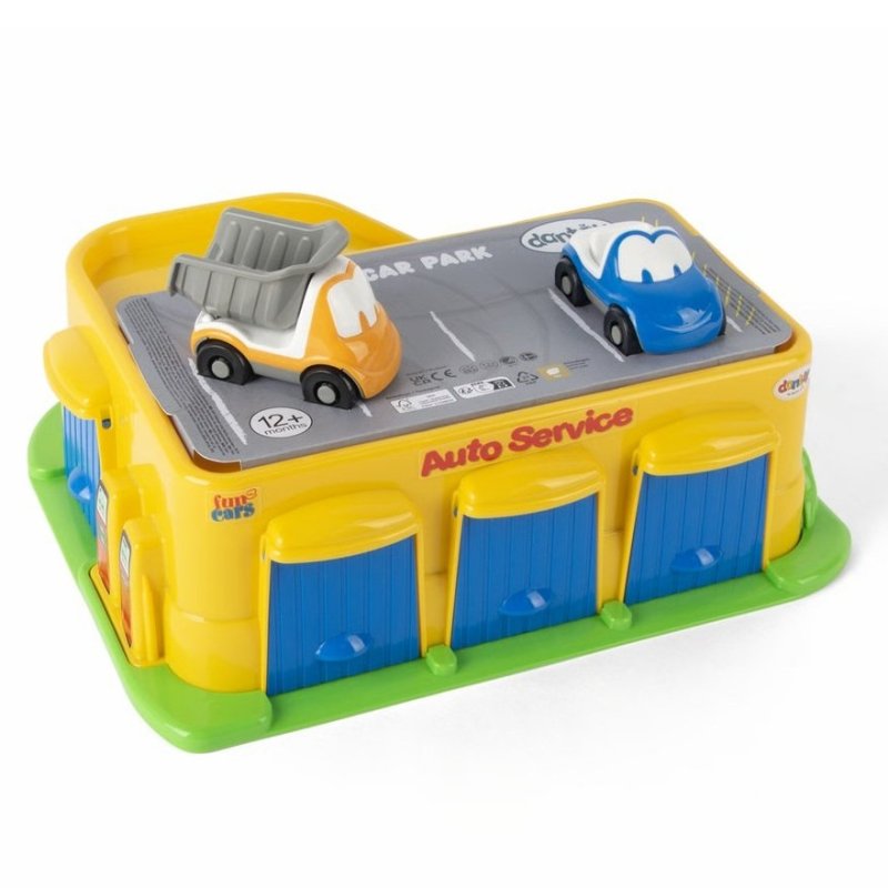 Produkt - Fun Cars autoservis se 2 autíčky 3ks 12m+