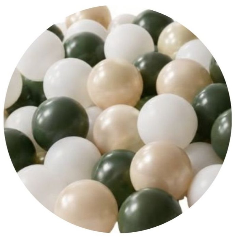Produkt - Sada míčků Pearl-Gold-Green 100ks